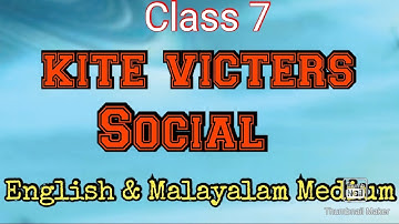Victers STD 7 Social Science Notes & Activity English & Malayalam Medium September 24