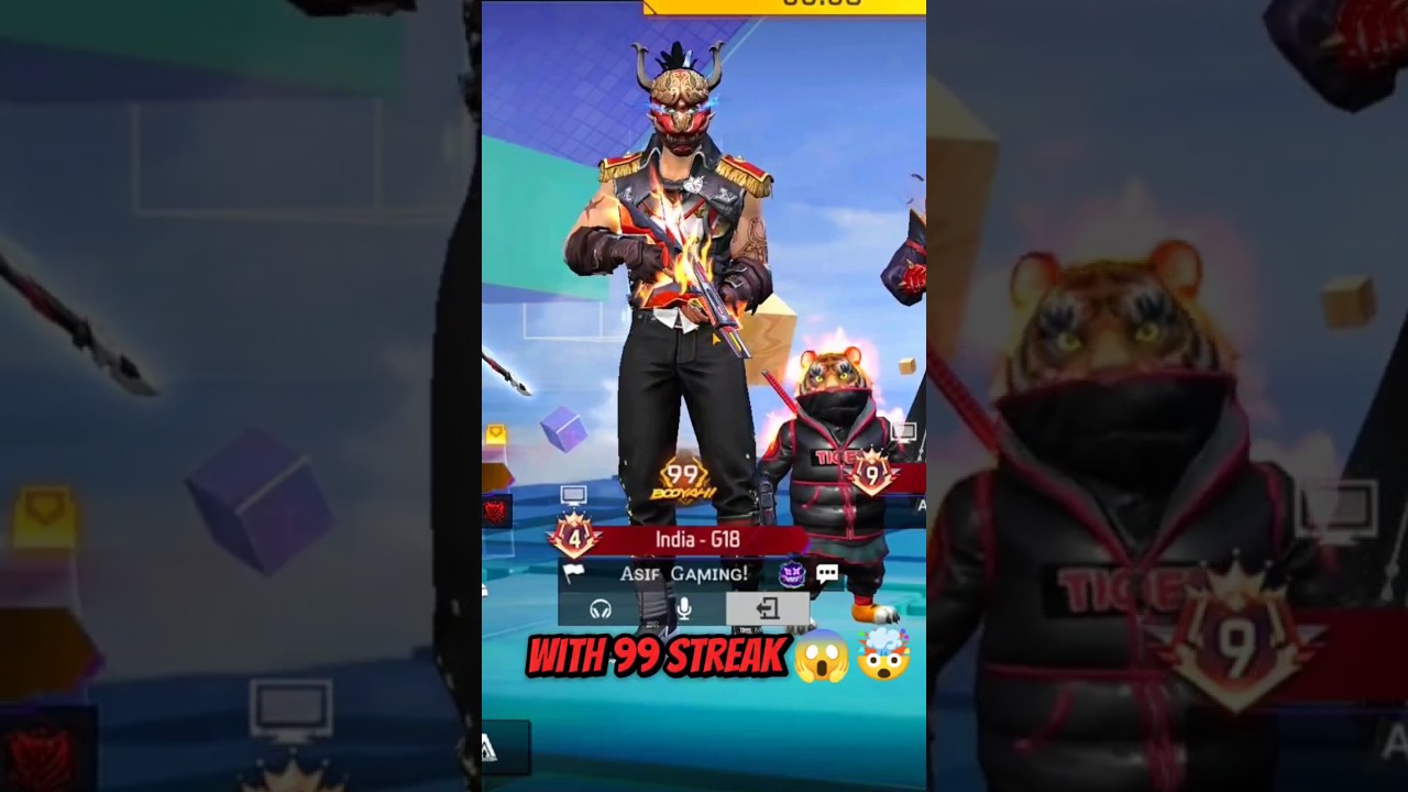 999+ Star 💫 With 99 Winning Streak 🥵 | 1 Vs 4 🔥 With AWM 😱 Against Grandmaster Squad 🎯👽