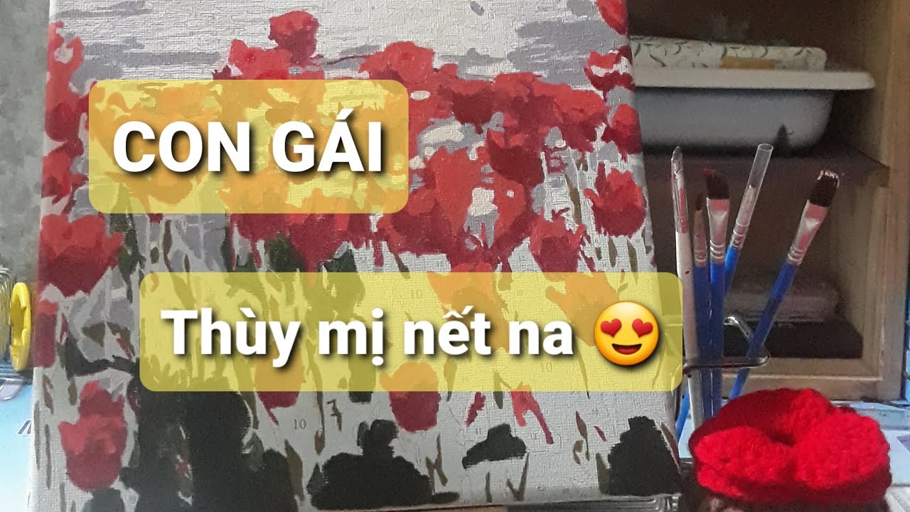 VẼ TRANH 🍀MẪU MÀU NƯỚC