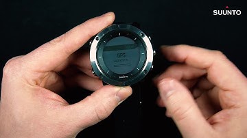 Suunto Traverse   How to use sunrise and sunset times