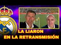 CARLOS MARTÍNEZ Y MALDINI LA LIARON EN LA RETRANSMISIÓN: SE TRAGARON EL ERROR CONTRA EL MADRID