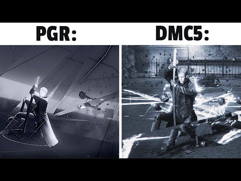 You can do the Vergil MOTIVATED Combo in PGR x DMC5 😭