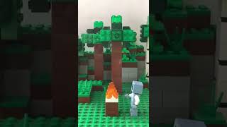 How to summon HEROBRINE! #legominecraftworld #legominecraftbuildhacks #minecraft #legoworldminecraft