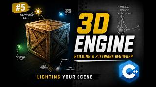 How Lighting Works in Games (C++ Software Renderer #5)
