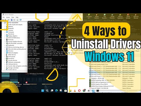 How to Uninstall Drivers on Windows 11 – The Best Methods Explained