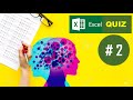 Microsoft Excel | Quiz # 2