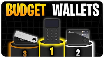 Top 3 best Budget Crypto Wallets for 2025!