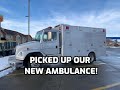 Picking up our Freightliner Ambulance in Omaha