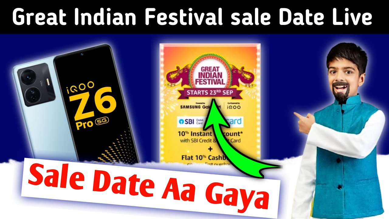 Amazon Great Indian festival sale Date 23 September, 2020 Amazon se All Product Booking kare Chhut 🔥