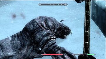 Skyrim :: Horker Attack