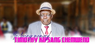 IN LOVING MEMORY - TIMOTHY KIPSANG CHEMWENO