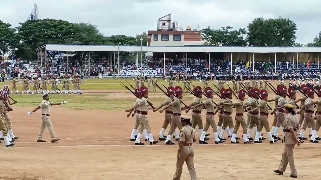 Davanagere 15th august 2022 Independence Day Celebration at Stadium Davangere #davanagere #august15