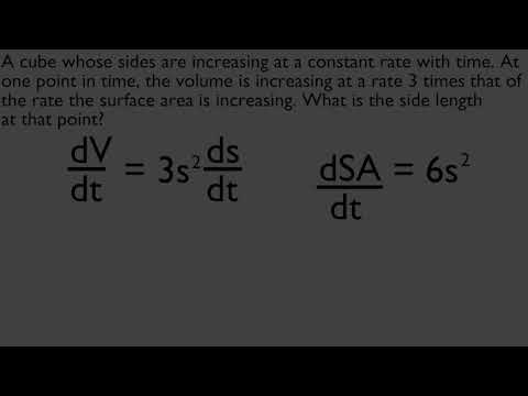 Related Rates Square Related Rates Square Example - YouTube