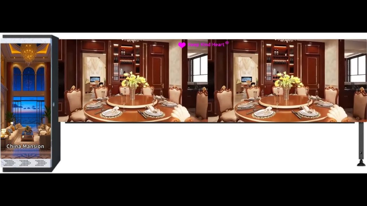 LED screen Advertising Barrier Gate, for China Mansion Villa promotion