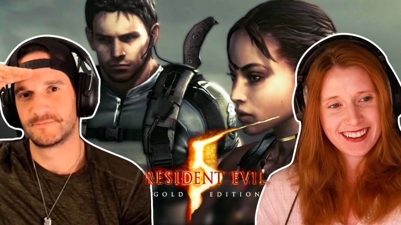 Jill and Leon Play Chris and Sheva? RE5 (Stream 3) Joined by Nick Apostolides!