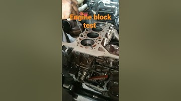 engine block test #shorts #engine #landrover