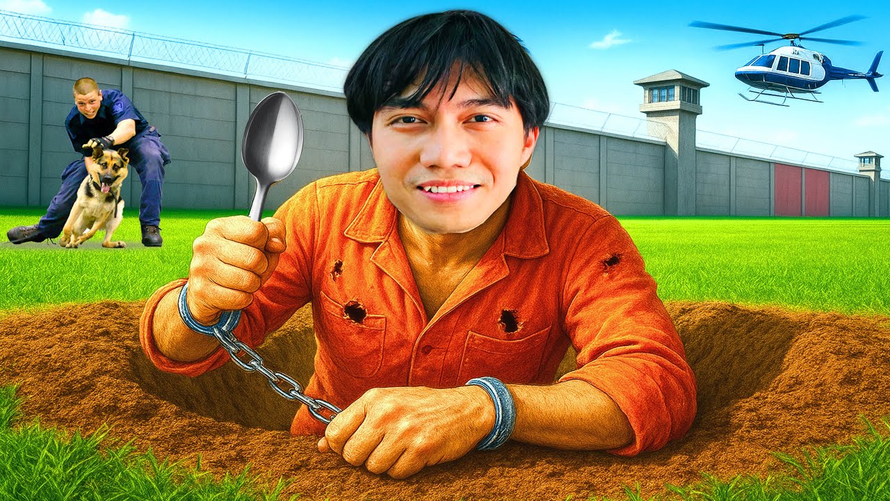 ဇွန်းတစ်ချောင်းတည်းနဲ့ ကျနော်ထောင်ဖောက်ပြေးခဲ့တယ်ဗျို့/ Roblox Dig To Escape 