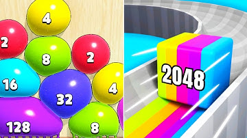 Puff Up vs Blob Merge 3d - Satisfying ASMR Gameplay / All Max Levels