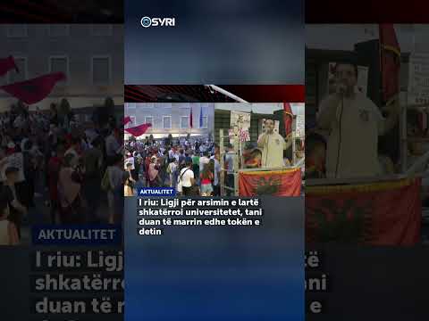I riu: Ligji për arsimin e lartë shkatërroi universitetet, tani duan të marrin edhe tokën e detin - SHORTS