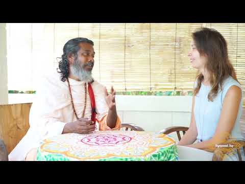 Индийский гуру Атма Свами. Мантра йога и как правильно работать с четками/ малами. Джапа медитация