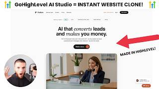 BRAND NEW: GoHighLevel AI Studio = INSTANT Website Clone
