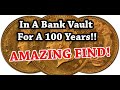 In a bank vault for 100 years rare gold coins discovered