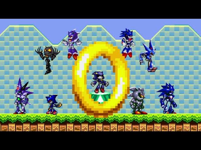 FURNACE VS MECHA SONIC(Sprite Animation) 