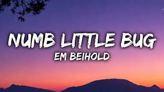 Em Beihold - Numb Little Bug (Lyrics)