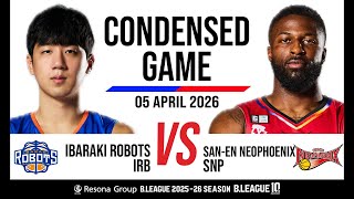 Ibaraki Robots vs. San-En Neophoenix - Condensed Game - YouTube