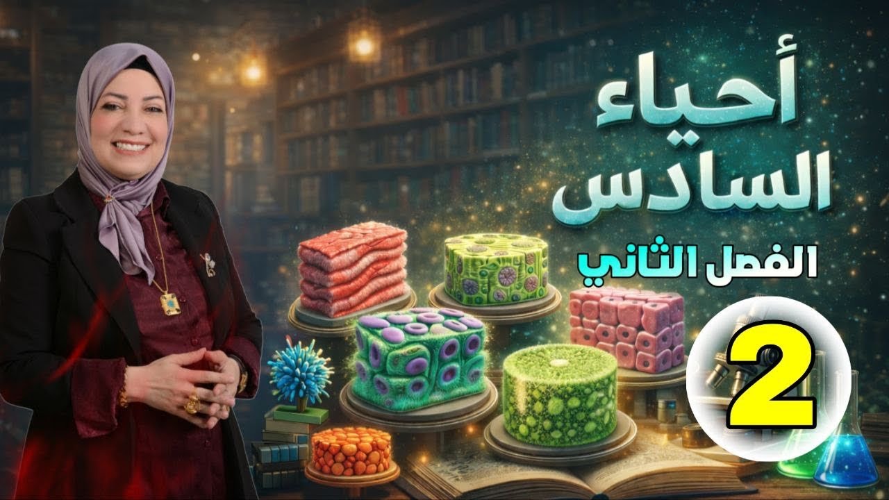 احياء السادس العلمي/ الفصل الثاني النسيج الاساس محاضرة 2