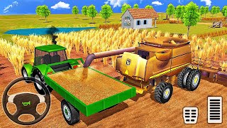 Real Farm Tractor Driving Simulator - Wheat Farming Simulator 2021 - Android Gameplay screenshot 2