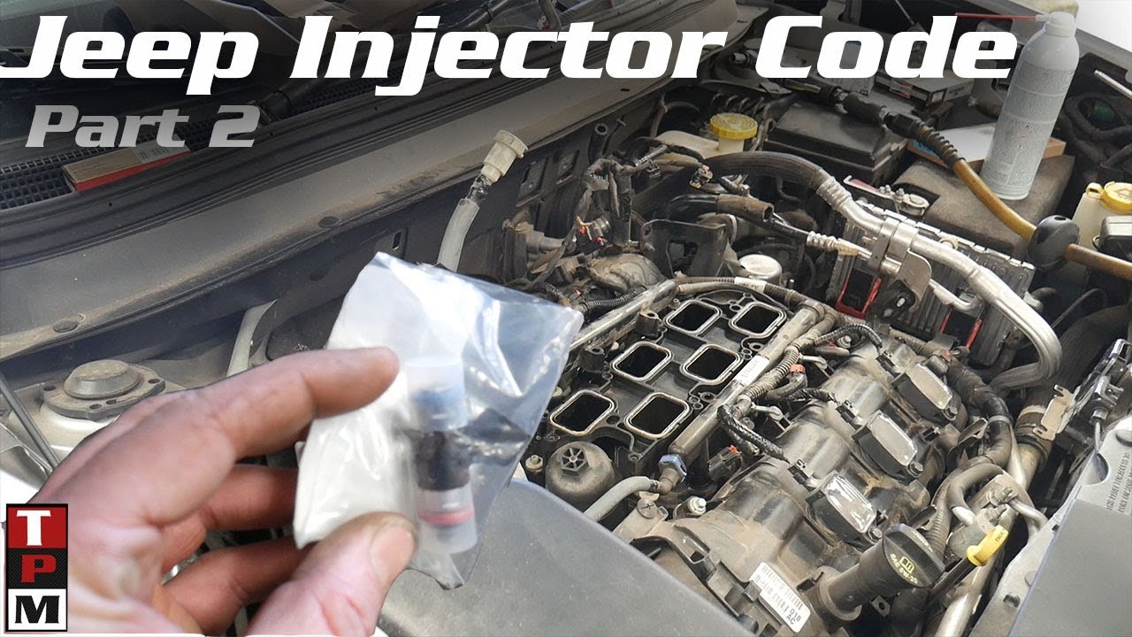 2014 Jeep Misfire Injector code Pt 2 new injector and retest - YouTube