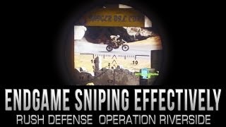 Battlefield 3 Sniping Effectively on Defense Operation Riverside