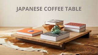 The Low Table Japanese Style Coffee Table