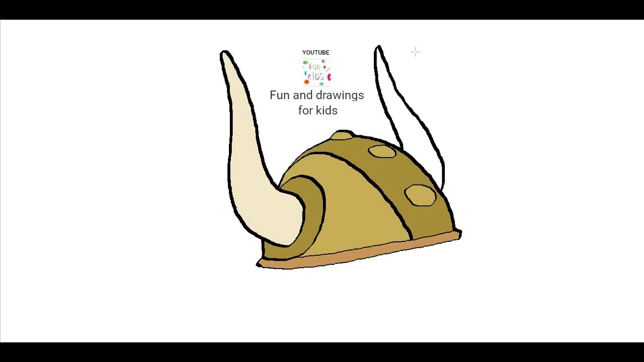How To Draw A Viking Helmet YouTube