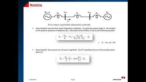 Out of Step Protection Fundamentals & Testing in Arabic