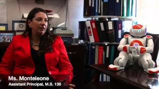 Meet the Teaching Robots of M.S. 136