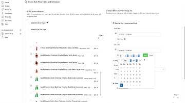 Simple Bulk Price Editor & Scheduler Shopify App