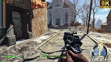 Leaving The Vault 111 For The First Time Fallout 4|8K|RTX 4090|Ultra Settings