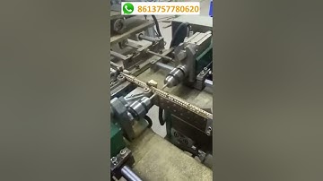 Brass Neutral Bars And Earth Bars Automatic Drilling, Tapping, chamfering and Cutting machine