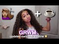 GRWM: How I Style my Curly Hair + Spilling ☕️ + Answering Questions | ft. As I Am