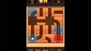 Roll the ball basic C level 26 Walkthrough (3 stars)