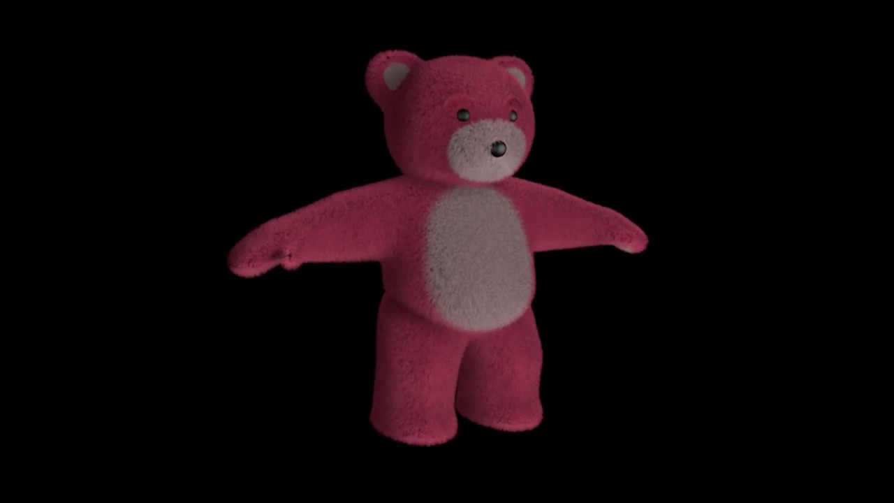 Cinema 4d Teddy Bear - YouTube