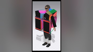 Digital Fashion behind the Scenes of Clo 3D Design Process #fashiontech #clo3d #Animation #3d #fyp