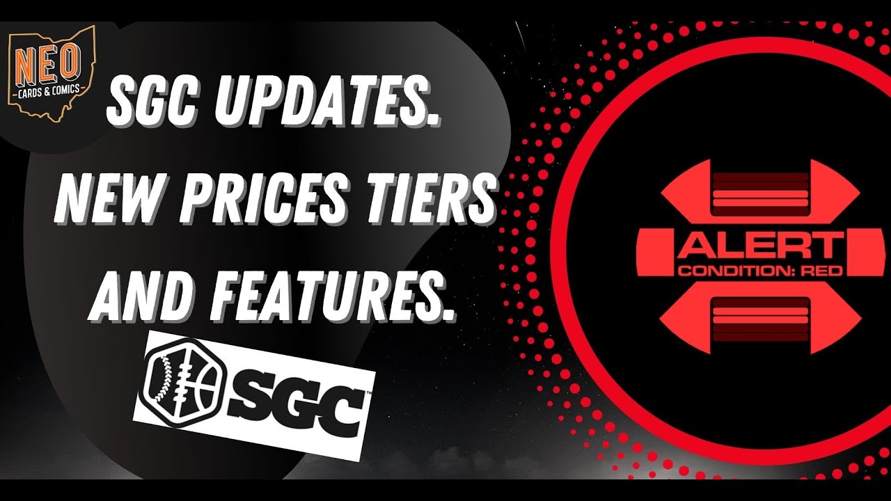 Sports Card Grading SGC updates, new pricing and features announced