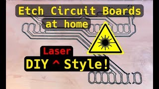Making Circuit Boards with a Laser Cutter
