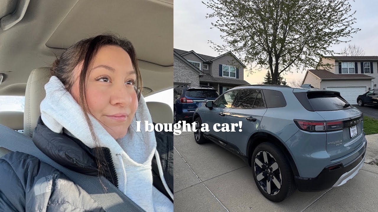 VLOG: buying my first car + car tour!