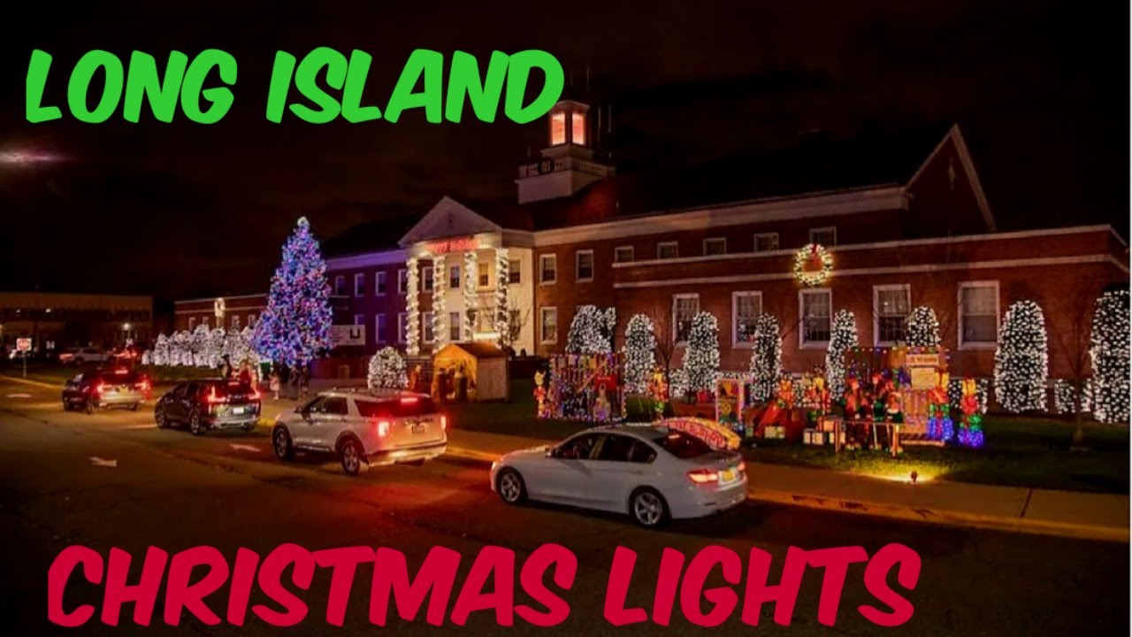 long island Christmas lights tour 2022 YouTube
