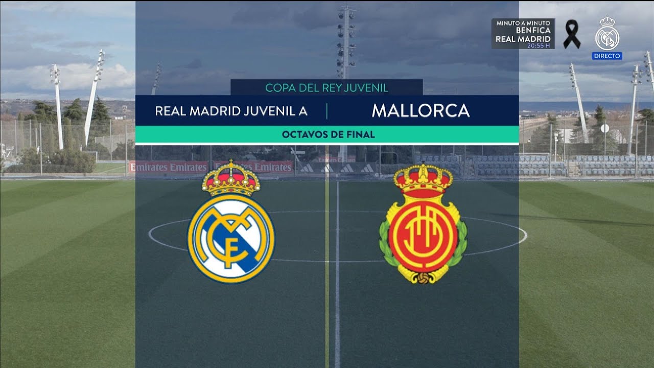 Real Madrid Juvenil A - Mallorca (Octavos - Copa del Rey Juvenil) - RMTV
