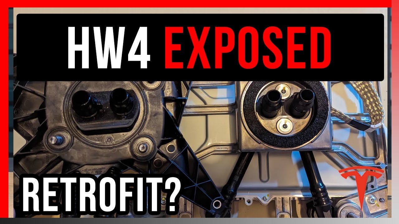 Hacker Exposes Tesla HW4 Hardware